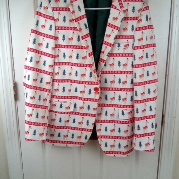 SUSLO COUTURE CHRISTMAS BLAZER - Picture 5 of 5